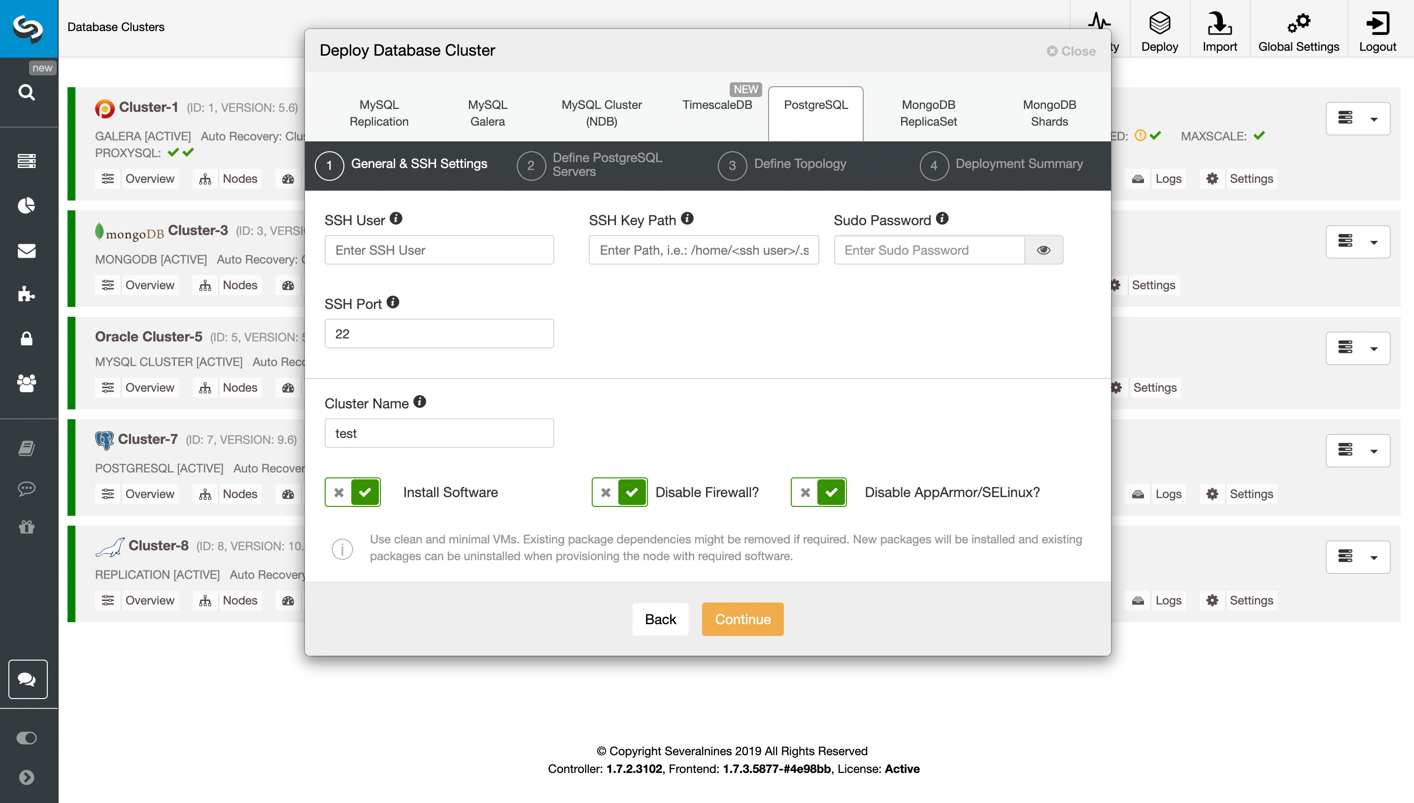 postgresql client tools