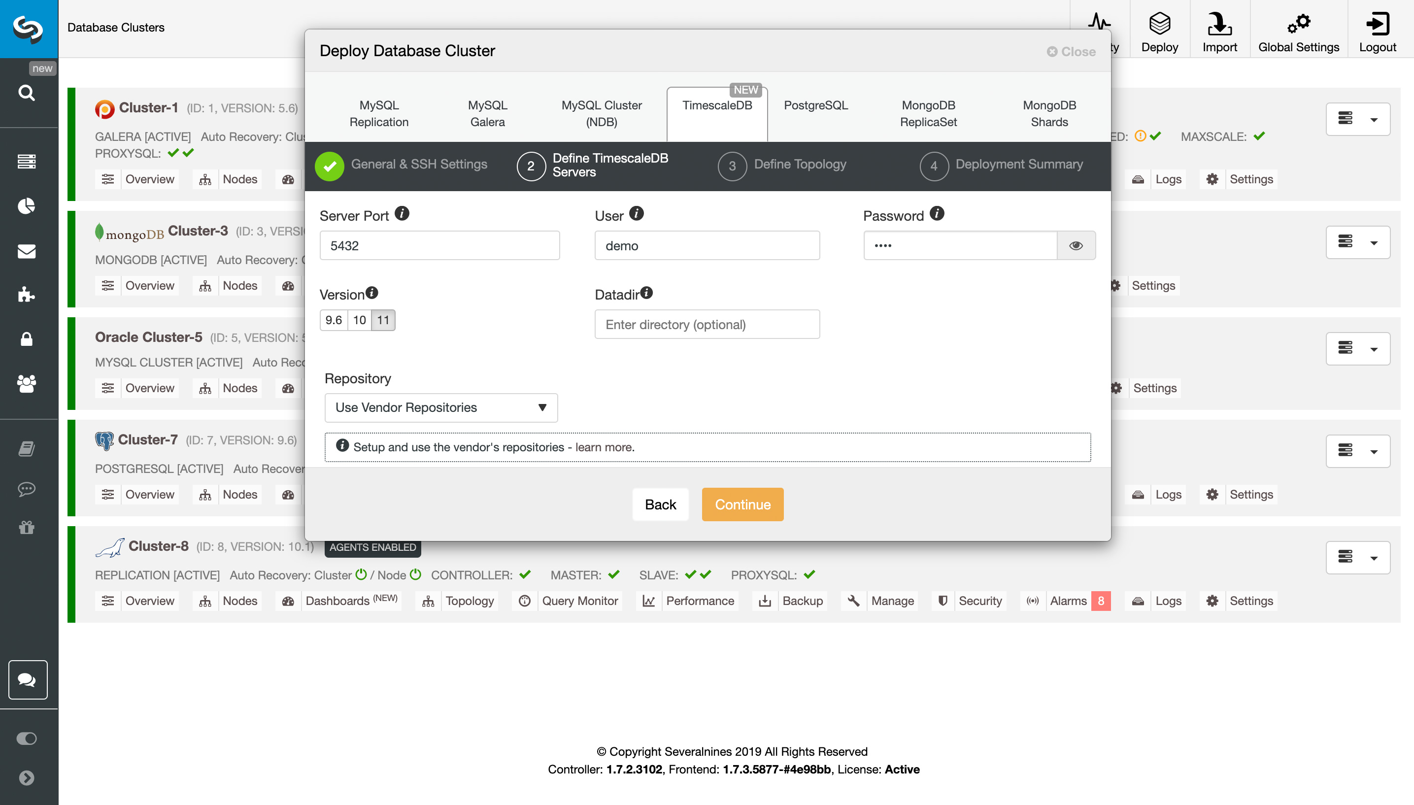 TimescaleDB Database Management - Time-Series Database Management