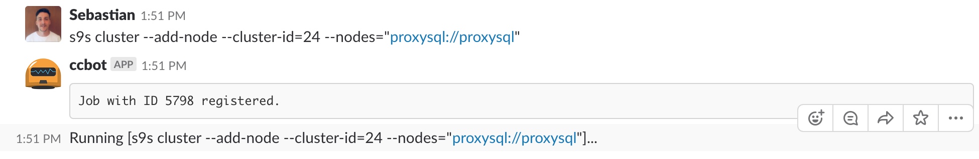 CCBot Add ProxySQL