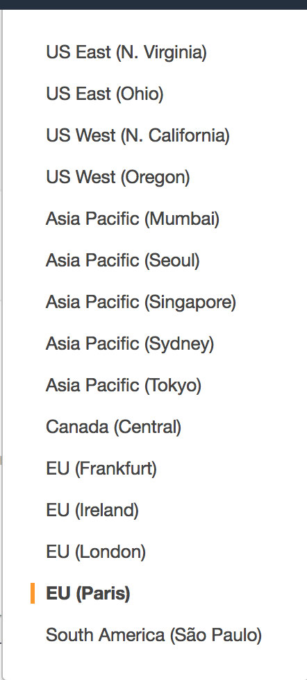 AWS Regions