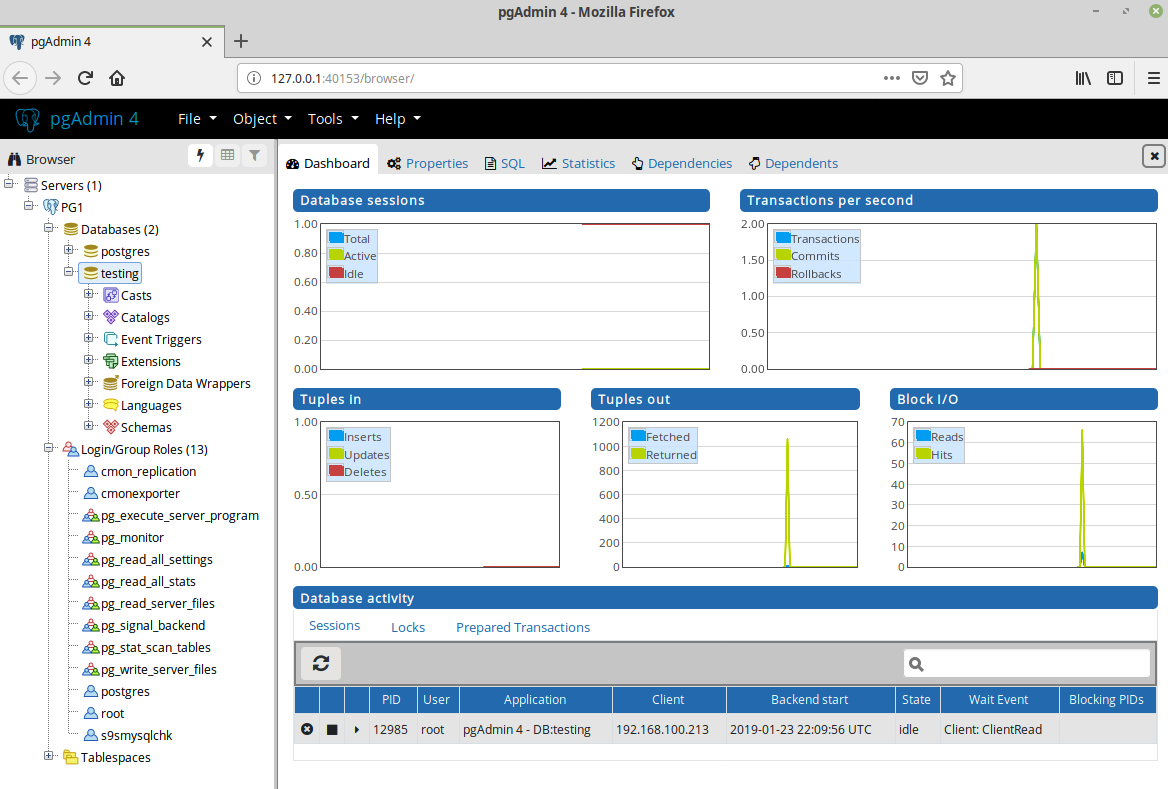 datagrip postgres gui