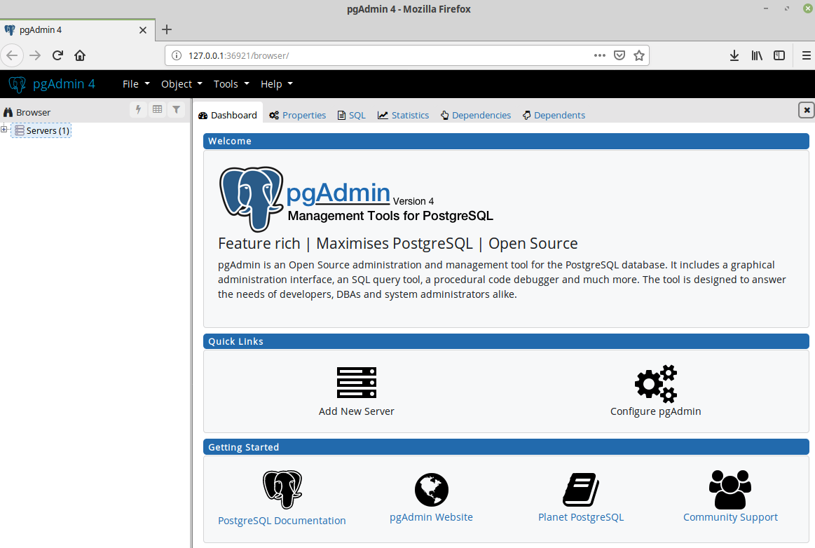 postgresql client tools