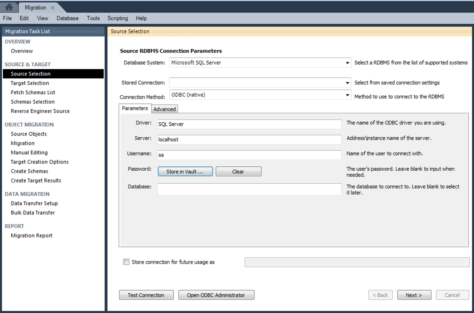 mysql workbench connect to local sql server on mac