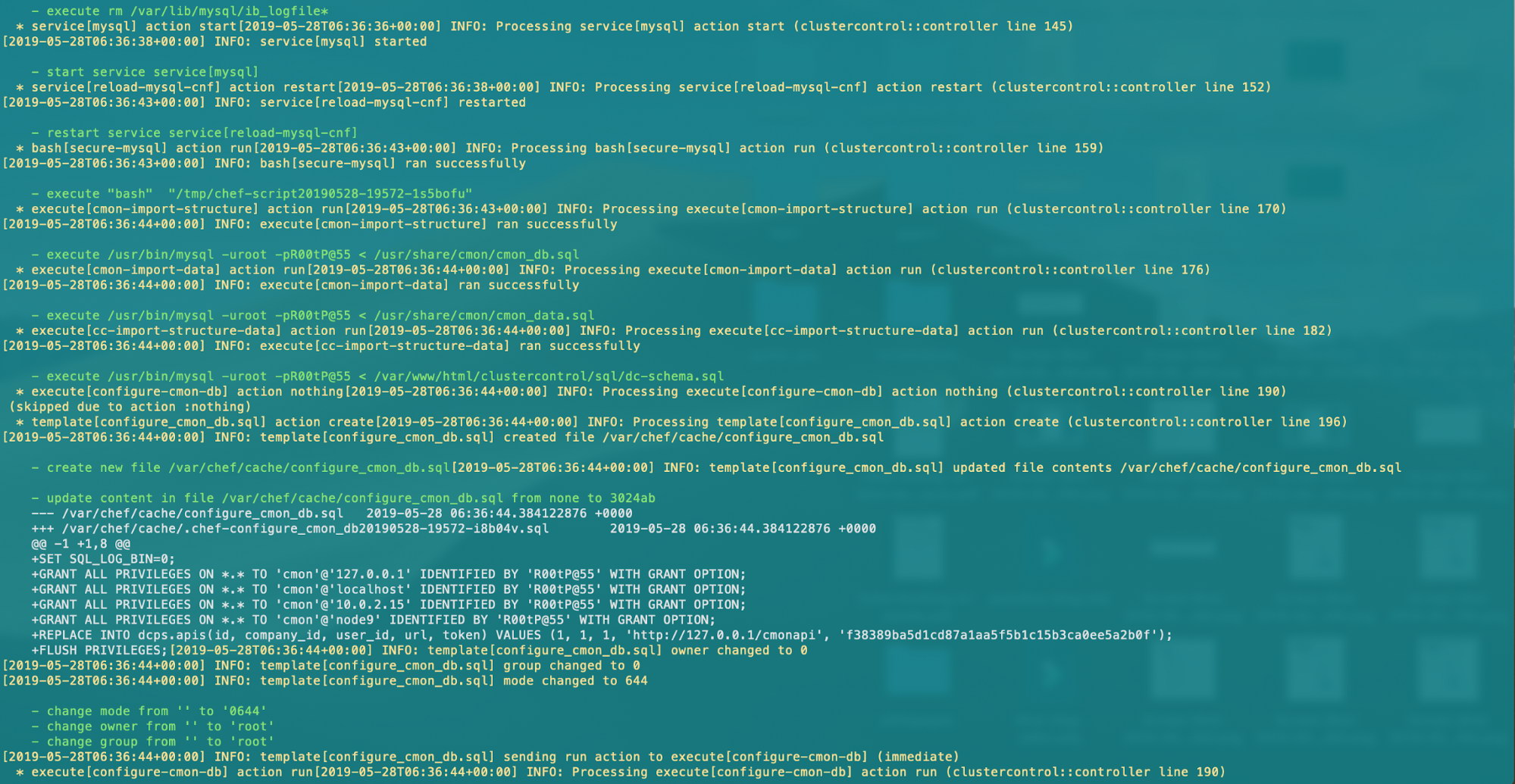 Setting and Installing the ClusterControl Server