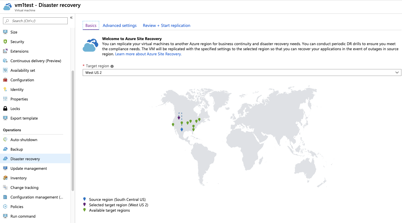 Microsoft Azure Disaster Recovery