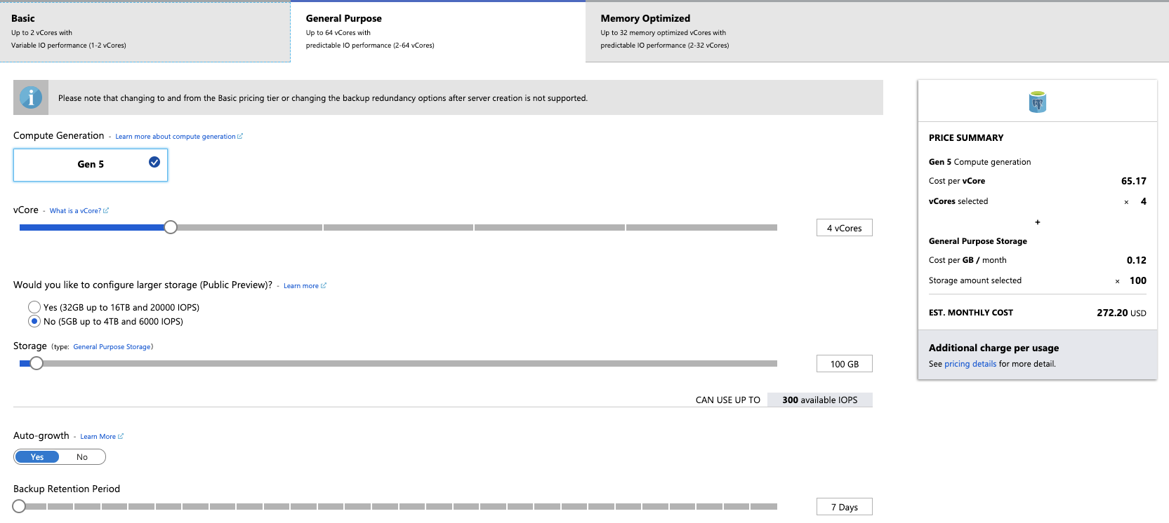 Azure Database for PostgreSQL