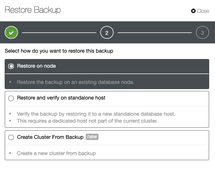 pg_restore Alternatives - PostgreSQL Backup and Automatic Recovery with  ClusterControl