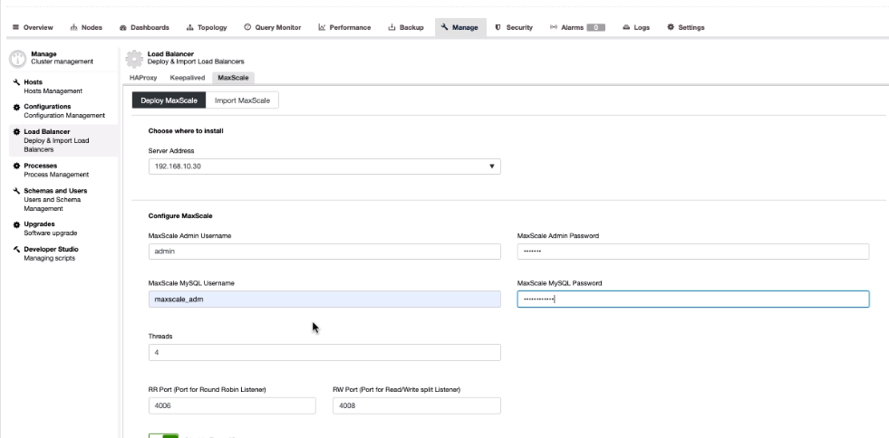 Deploying Your MariaDB Master-Slave Replication for High Availability