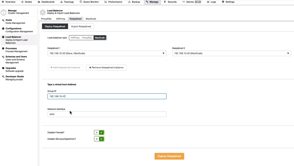 Deploying Your MariaDB Master-Slave Replication for High Availability