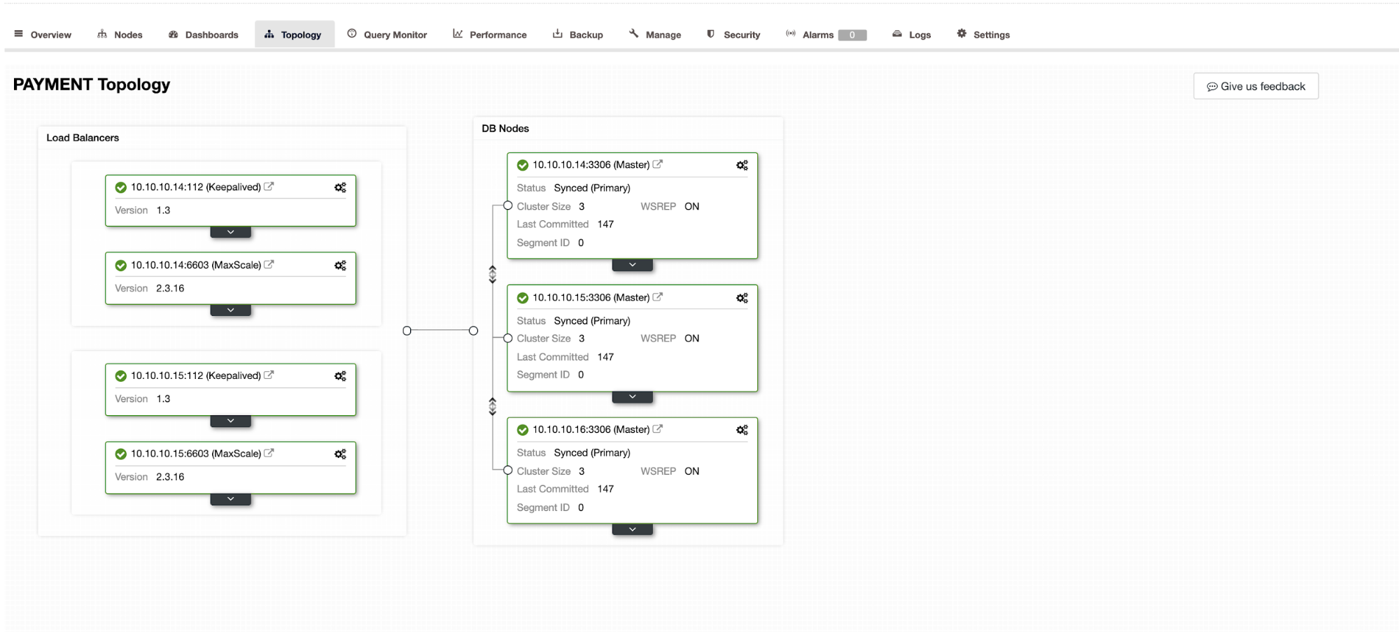 Migrating from Maxscale to the ProxySQL Load Balancer