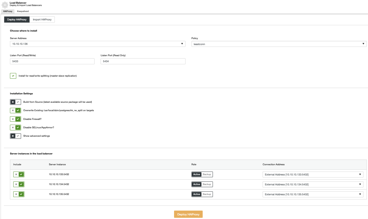 Canvas LMS PostgreSQL数据库负载均衡器部署