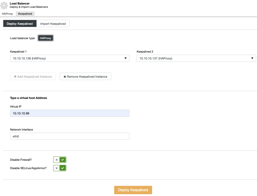 Canvas LMS PostgreSQL Database Deployment - Keepalived