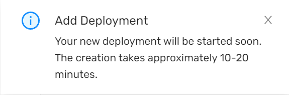 Add Deployment