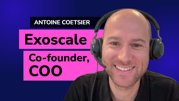 Picture of Sovereign DBaaS Decoded Episode 8 guest, Antoine Coetsier, Co-founder and COO of Exoscale