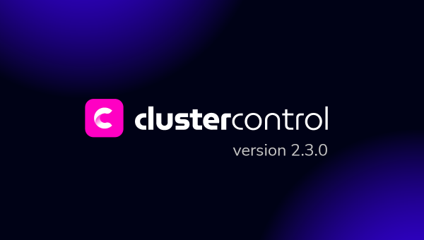 clustercontrol v2.3.0