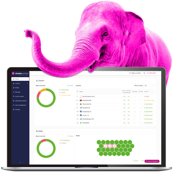 Postgres & ClusterControl