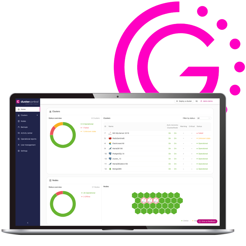 Galera Cluster and ClusterControl