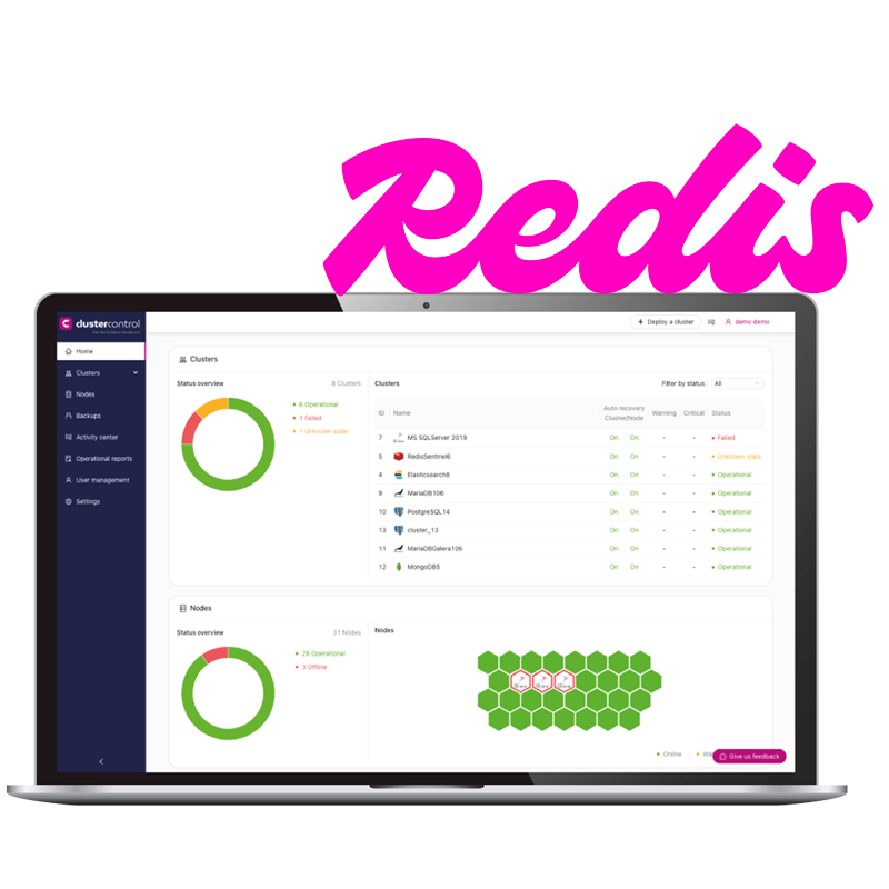 Redis and ClusterControl