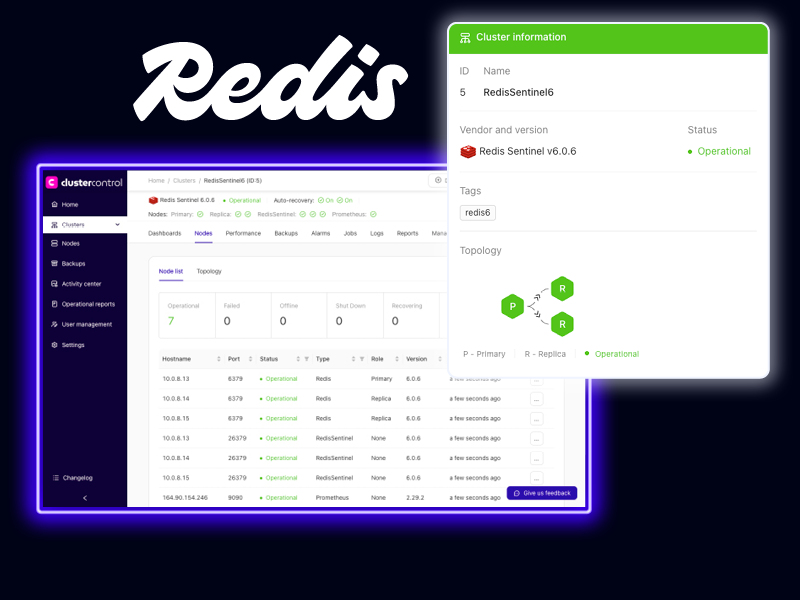 ClusterControl and Redis