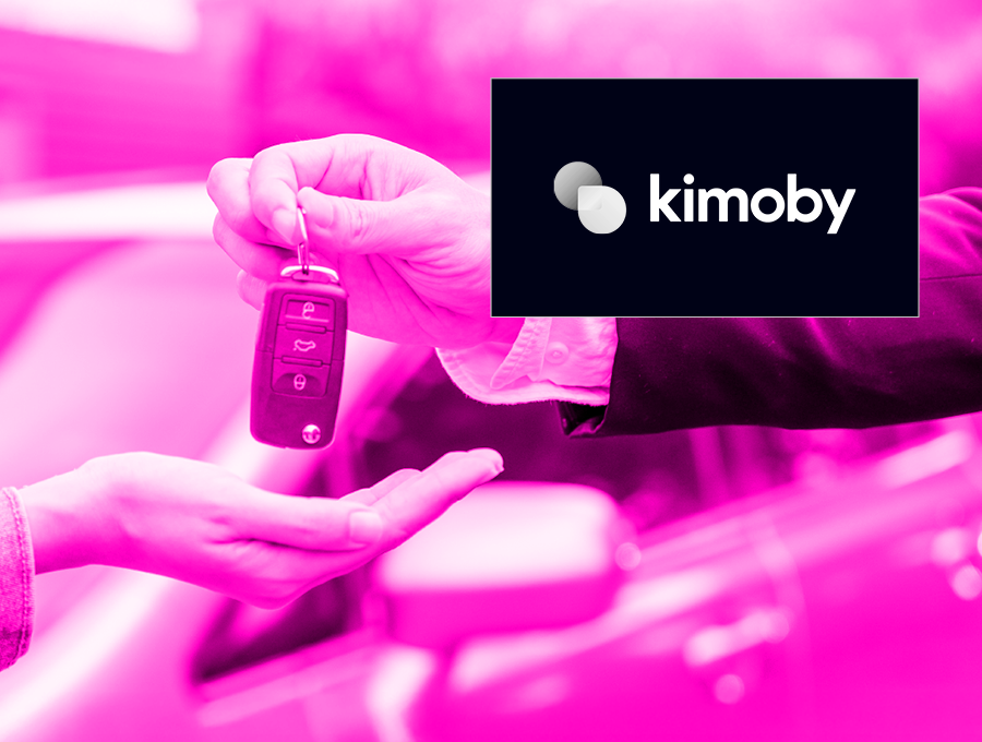 Kimoby Case Study Logo card